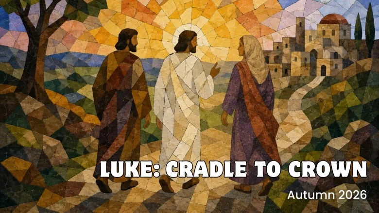 Luke: Cradle to Crown sermon series artwork